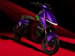 NINEBOT launches limited edition Dz 100P electric motorcycle inspired by the beloved Evangelion franchise!